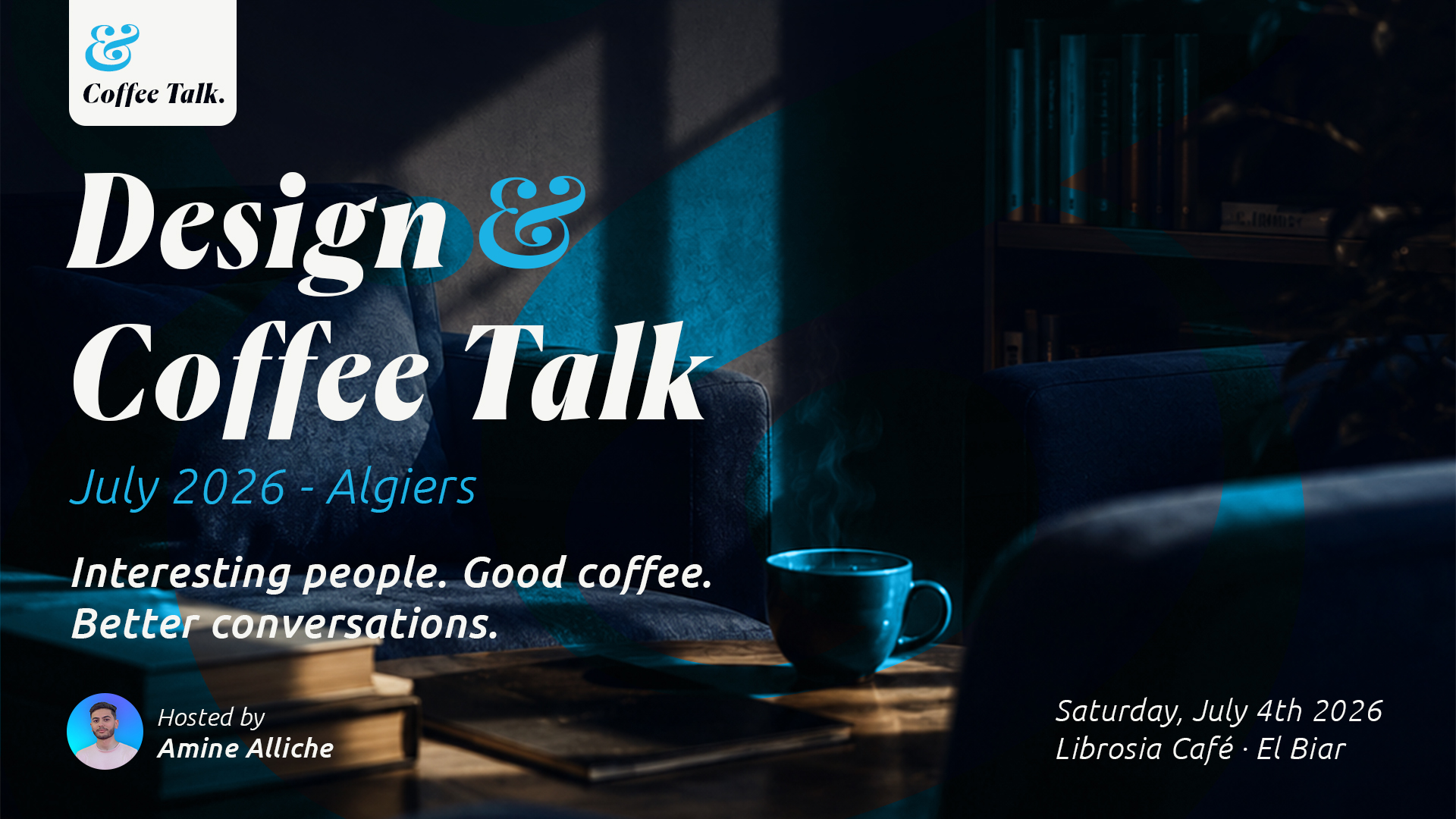 Event Program Coffee Design Design & Coffee Talk | DZ Event - Algérie Events